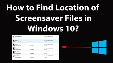 where are screensavers located.